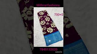 #malumithu#mithranfashions #kanchipattu #sareelovergirl#saree#fancysaree#online#nighties #mathumathi