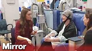 Kate Middleton makes return to cancer hospital where she was treated