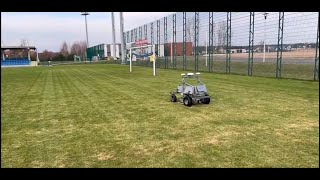 FJD RM21 Commercial Robotic Mower Demo In Poland