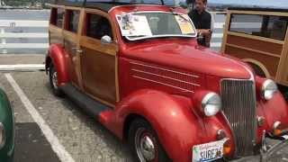 Santa Cruz Woodies on the Wharf June 27th 2015. Video #california #santacruz #fun #oldschool #fun