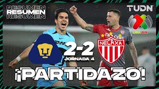 HIGHLIGHTS | Pumas vs Necaxa | Liga Mx - CL2024 J4 | TUDN