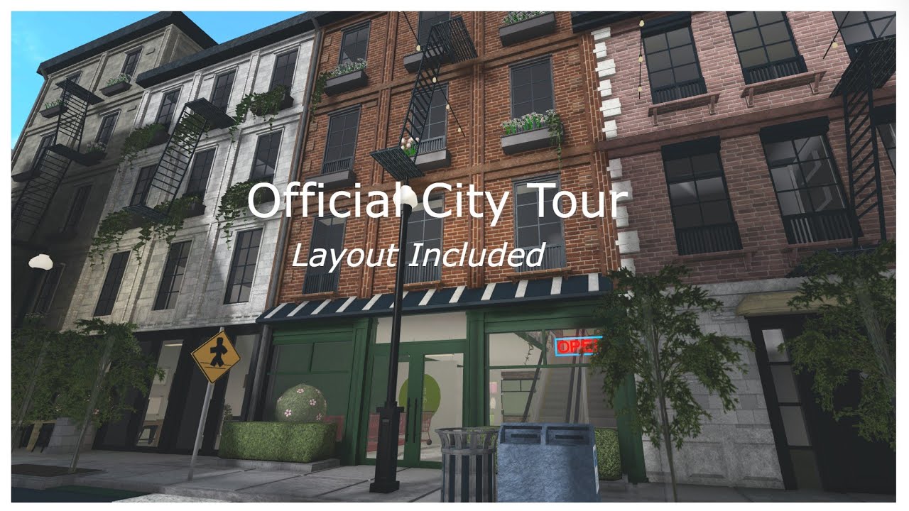 Official City Tour + Layout | Bloxburg Build - YouTube