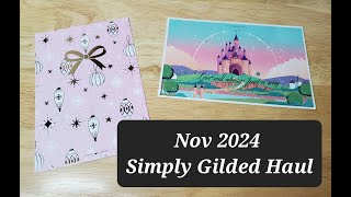 Nov 2024 Simply Gilded Haul