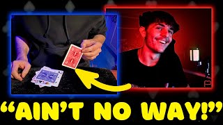 Card Magician AMAZES STRANGER on Omegle | JS Magic