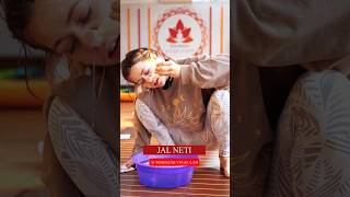 Nasal Cleansing Yoga • Jal Neti for Beginners • Purification Technique #shorts #yogashorts #jalneti