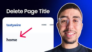 How to Remove Page Title from Homepage in WordPress | Step-by-Step Guide