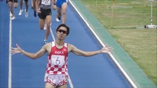 戸田雅稀(ｻﾝﾍﾞﾙｸｽ)3’41”51 日本記録挑戦会の陰で/山田俊輝(市立橘高･2020年中大新入生)  日体大記録会1500m14組  2019.6.1