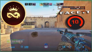 CS2 - Faceit 3500+ ELO'da Türkler Karşı Karşıya! - EF PRO HUB - De_Dust 2  - FACEİT GAMEPLAY!