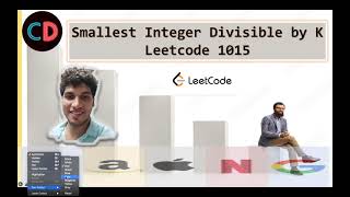 Smallest Integer Divisible by K | Leetcode 1015 | Live coding session 🔥🔥🔥