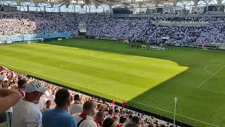 ŁKS ŁÓDŹ - Odra Opole 03.06.2023 Pożegnanie Dąbrowskiego i Trąbki przed meczem