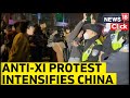 China Covid Protest | Protests In China | China News | Anti-Xi Protest Intensifies In China | News18