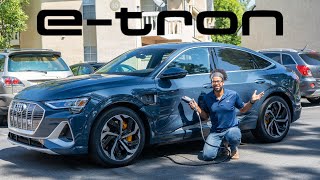 Sci-Fi German Luxury | 2021 Audi E-Tron Sportback Review & Range Test