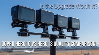 GoPro Hero10, 11, 12, vs Hero13 QUALITY COMPARISON - 8K/30FPS