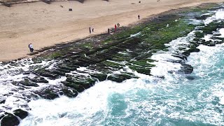 【台灣─空拍】石門老梅石槽 (4K) ※ 【Taiwan ─ Air Travel】Laomei Green Reef, Shimen (4K)