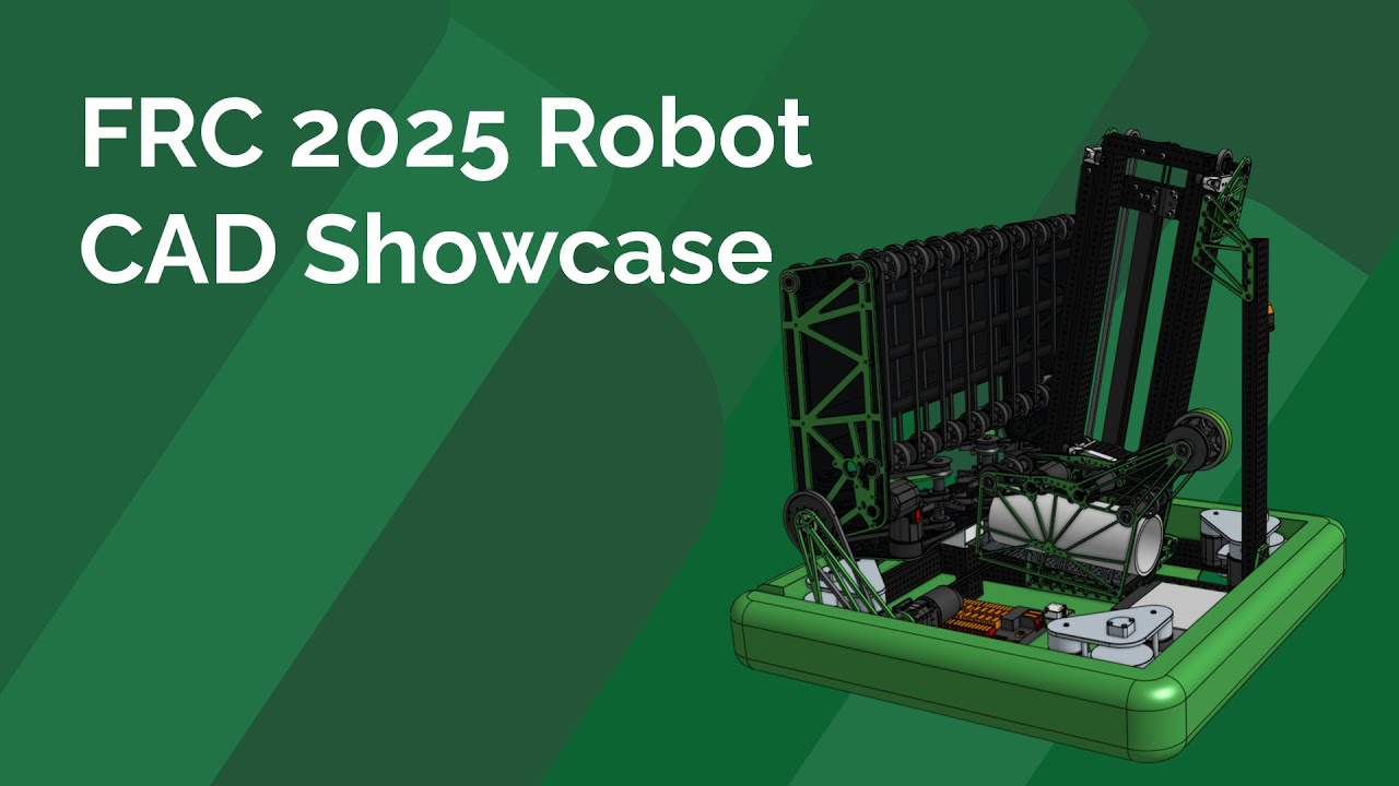 Frc 2025 Reefscape Robot Design Cad Showcase Youtube