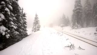 Brockenbahn im tiefsten Winter: Wundervolle Stimmung!