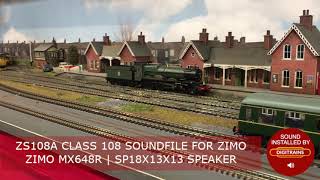 Class 105 DMU DCC Soundfitted by Digitrains