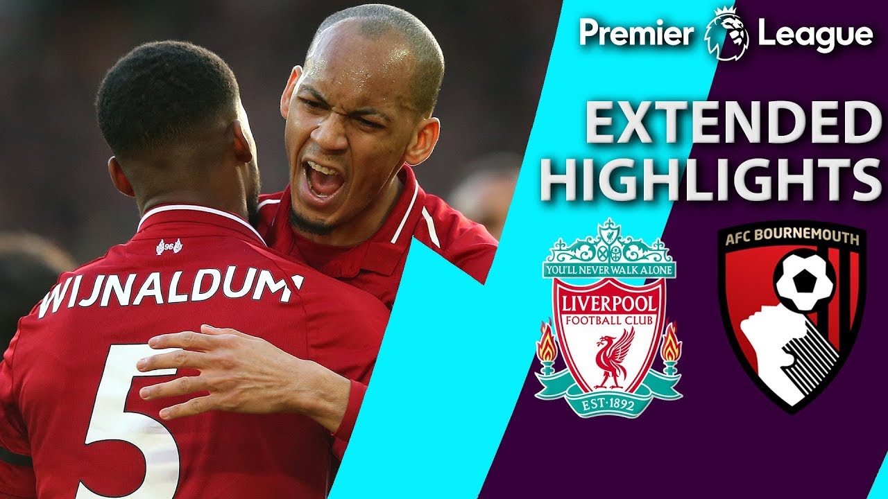 Liverpool V. Bournemouth | PREMIER LEAGUE EXTENDED HIGHLIGHTS | 2/9/19 ...