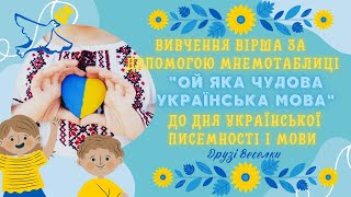 Вивчення вірша \