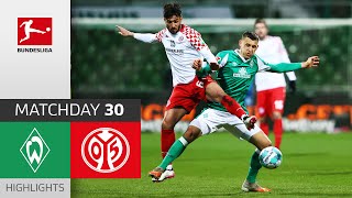 SV Werder Bremen - 1. FSV Mainz 05 | 0-1 | Highlights | Matchday 30 – Bundesliga 2020/21