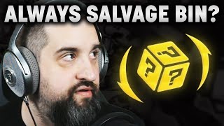 should we make SALVAGE BIN baseline? | MortClips