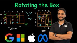 Rotating the Box | Leetcode 1861