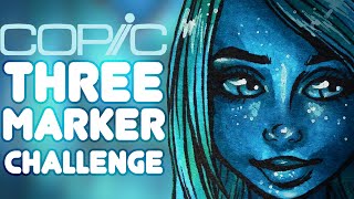 COPIC 3 Marker Challenge - Alien Spa
