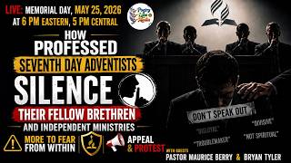 The Hidden Crisis Within Adventism | Voices Being Silenced? | Attack On Present Truth? Let's Talk!