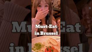 Must-Eat in Brussel! #foryou #fyp #fypシ #eating #eatingshow #mukbang