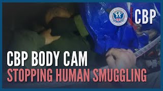 Intercepting Human Smugglers and Saving Lives - Body Worn Camera POV | CBP