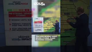 Weather Impact Fastcast: Tracking Monday night severe storms, flash flooding potential