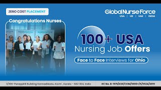 100+ USA Nursing Job Offers Secured | Global Nurse Force USA Face to Face Interviews