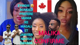 ELUMBIII 🤣 BOMOLO  A VOTE MALIKA  KE👉MAGALIE NA JANVIER PONA VISA CANADA