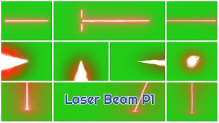 Laser beams Animation Set-Green screen VFX Videos collection-HD-Part 1