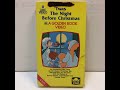 Opening And (RARE) Closing To Twas The Night Before Christmas 1987 VHS