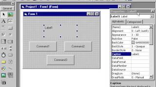 First Program vb6 "Hellow World" - vb6 tutorial 2