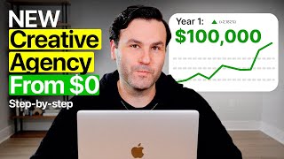 How I’d Build a $100K Creative Agency from Scratch for 2026