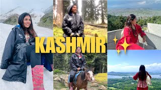KASHMIR ❤️ | Travelled 24hrs and had frostbite 🫠 | FIrst SOLO travel in India