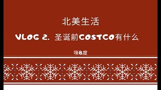 北美生活 vlog 2.  圣诞前costco有什么