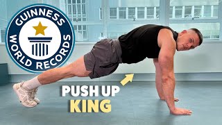 Most Push Ups to Planks in One Minute - Guinness World Records