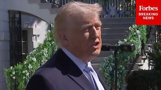 BREAKING NEWS: Trump Takes Question After Question From Reporters On The War With Iran, Peace Talks