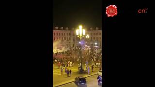 Euro2020: i festeggiamenti a Cuneo in piazza Galimberti