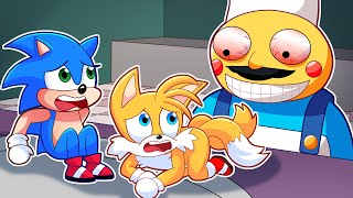 🦔 ESCAPE CREEPY MR. MIX [SCARY OBBY] | Sonic Plays Roblox Mr Mix with Tails​