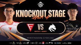 [ID] M6 Knockout Stage Hari 4 | FALCON ESPORTS VS TEAM SPIRIT | Game 1