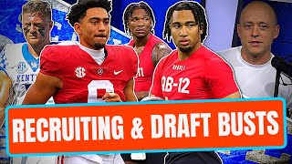 Josh Pate On Recruiting Busts vs NFL Draft Busts (Late Kick Cut)