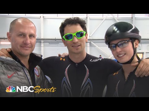 Jeremy Bloom Learns to Speed Skate Jeremy Bloom Learns to Speed Skate