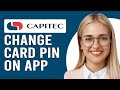 How To Change Your Card PIN On Capitec App (How To Update Or Reset Card PIN On Capitec App)