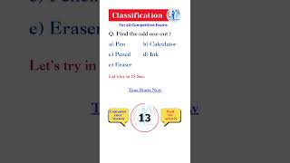 Word Classification Reasoning | mental ability test | Brain Test | Odd one out | Reasoning