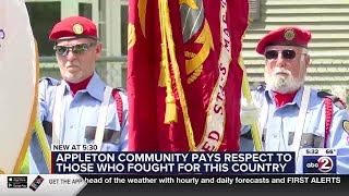 Appleton community pays respect to fallen troops during Memorial Day weekend