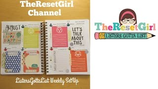 The Reset Girl’s #ListersGottaList Set Up August 3rd-9th